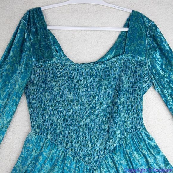 NEW Free‎ People Bali Tightrope Romper In Turquoise Combo, M - Picture 5 of 16